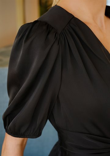 Liberté - Tiki SS Twist Dress - Black